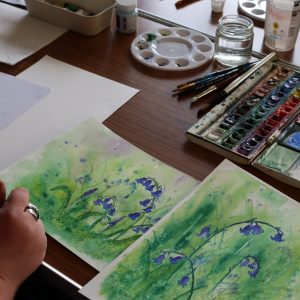 6 week beginners watercolour course - Loughborough