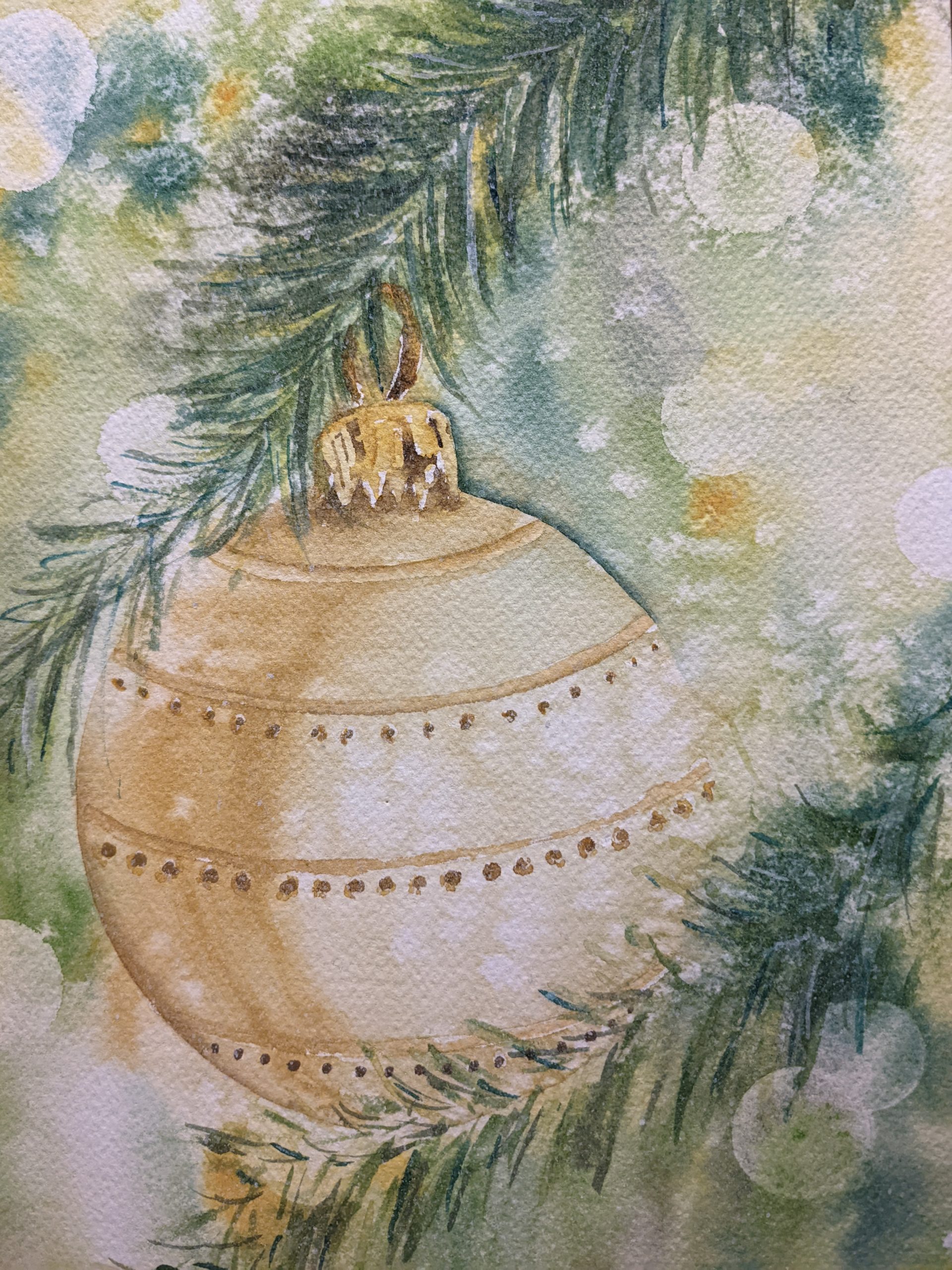 Watercolour Bauble Workshop - 25/11/2026