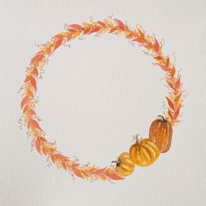 Autumn Wreath Watercolour Workshop - 23/9/2026